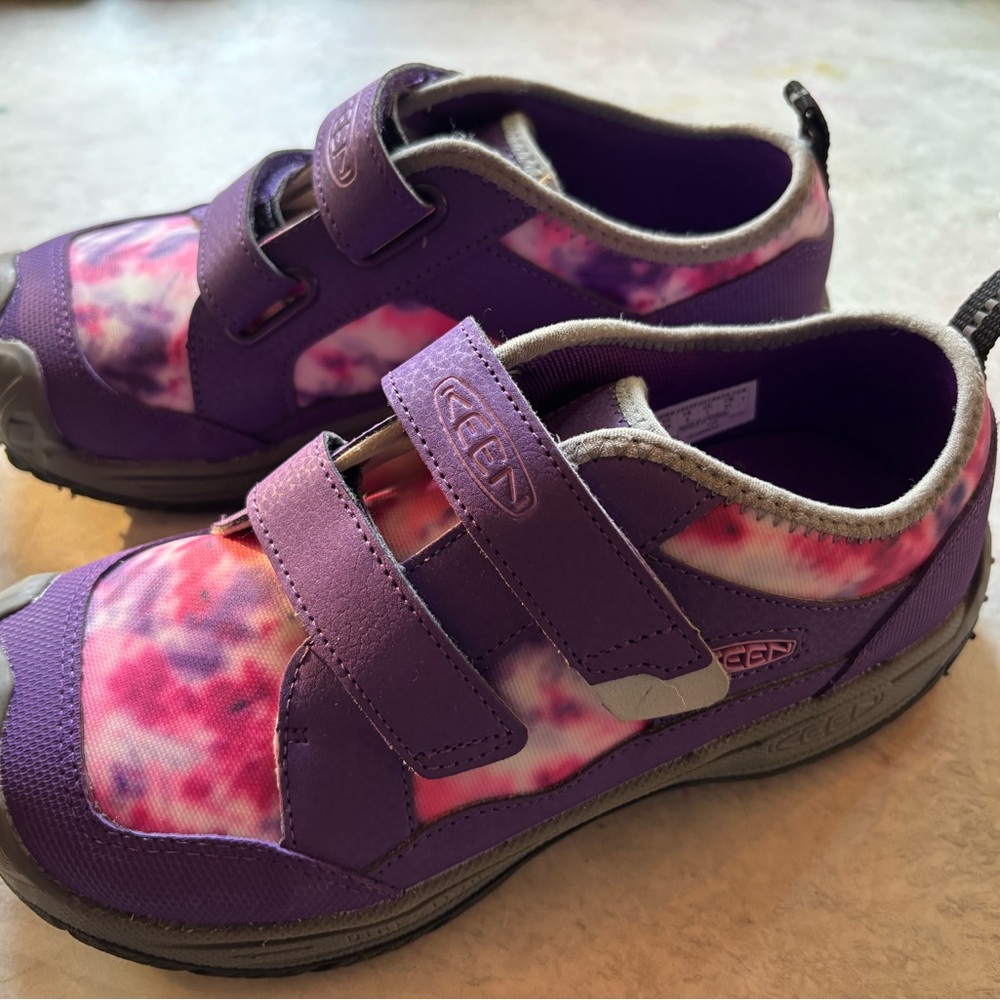 KEEN Kids' Vibrant Purple and Pink Sneakers